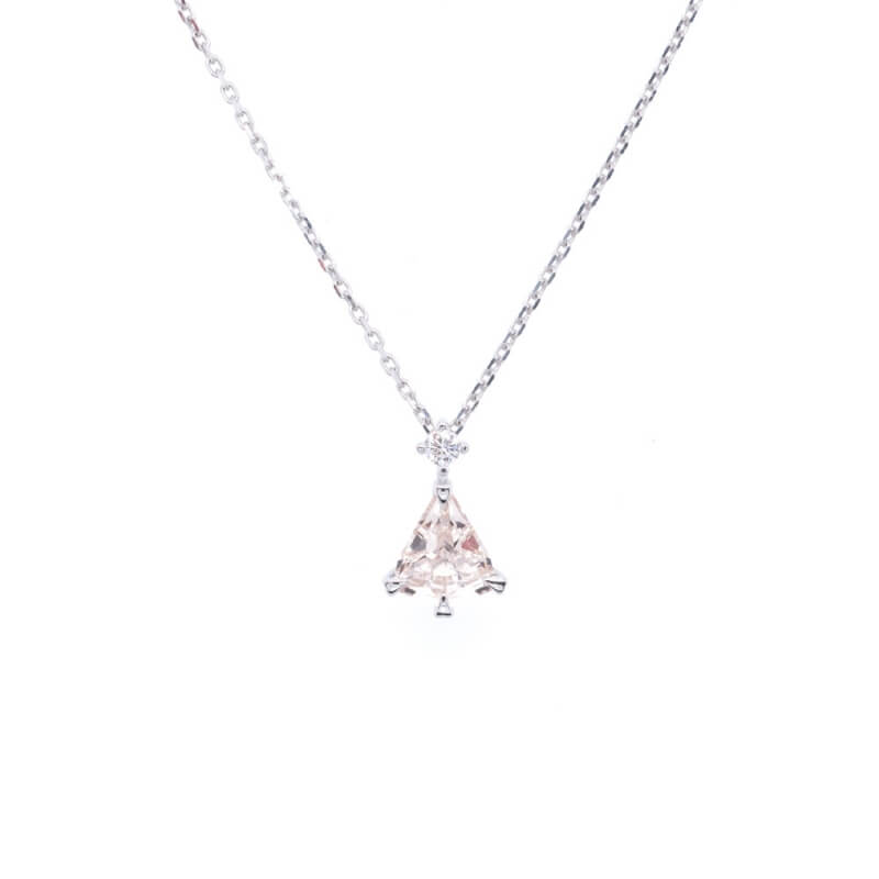 Zlatý náhrdelník MORGANITE