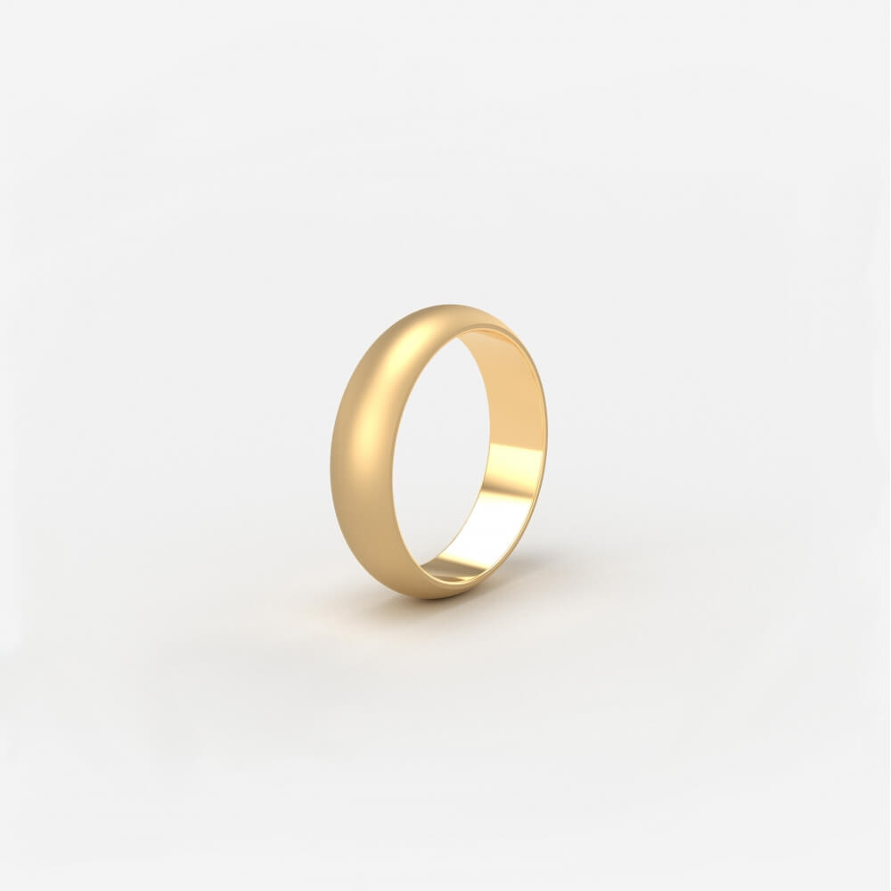 Zlatý snubní prsten 2M