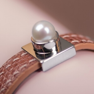 Kožený náramek PEARL