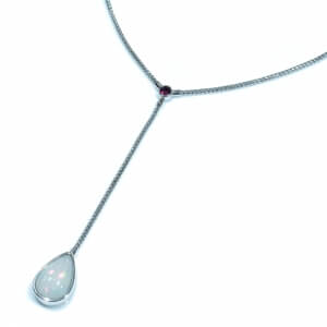 Zlatý náhrdelník OPAL W
