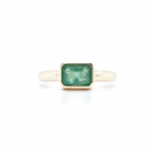 Zlatý prsten EMERALD EY