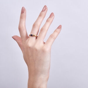 Zlatý prsten SAPHIRUS