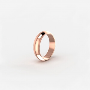 Zlatý snubní prsten 2