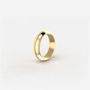 Zlatý snubní prsten 2